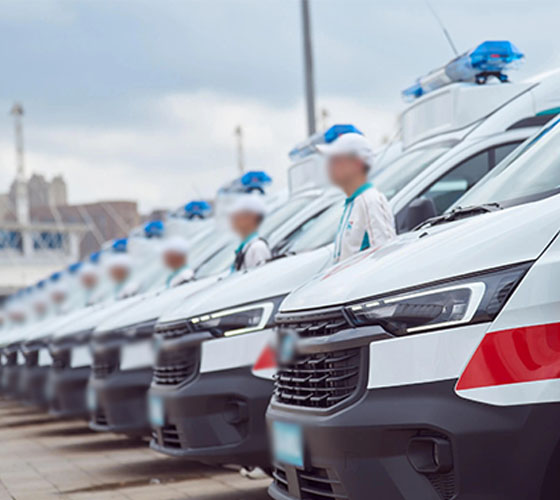 双辽市服务车队展示